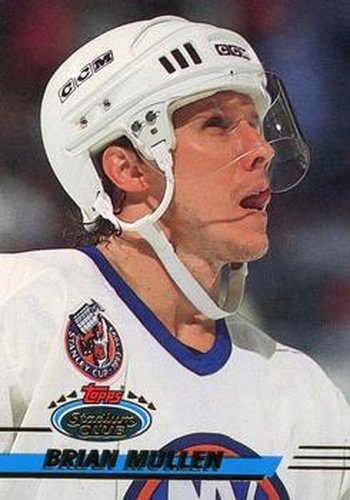 #227 Brian Mullen - New York Islanders - 1993-94 Stadium Club Hockey