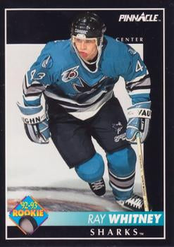 #227 Ray Whitney - San Jose Sharks - 1992-93 Pinnacle Canadian Hockey