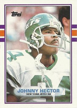 #227 Johnny Hector - New York Jets - 1989 Topps Football