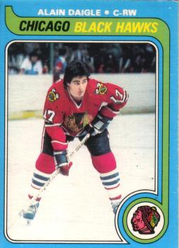 #227 Alain Daigle - Chicago Blackhawks - 1979-80 O-Pee-Chee Hockey