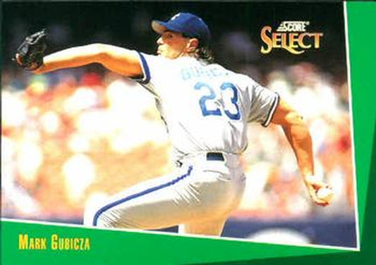 #227 Mark Gubicza - Kansas City Royals - 1993 Select Baseball