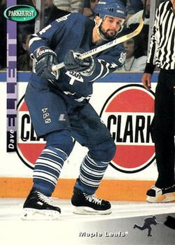 #227 Dave Ellett - Toronto Maple Leafs - 1994-95 Parkhurst Hockey