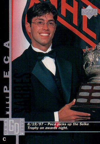 #227 Michael Peca - Buffalo Sabres - 1997-98 Upper Deck Hockey