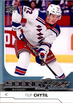#227 Filip Chytil - New York Rangers - 2017-18 Upper Deck Hockey