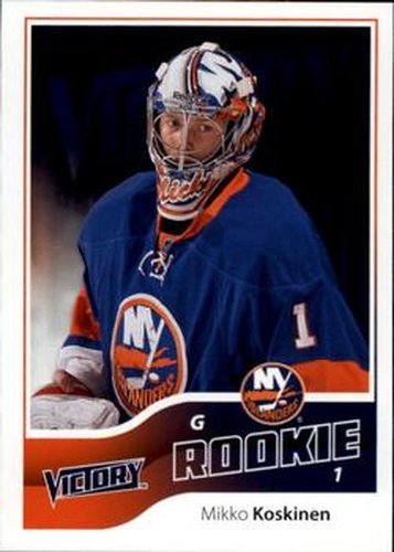 #227 Mikko Koskinen - New York Islanders - 2011-12 Upper Deck Victory Hockey