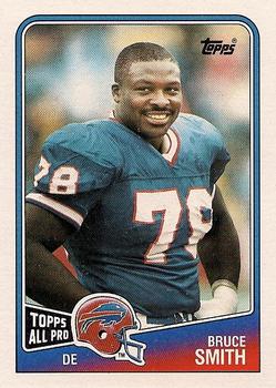 #227 Bruce Smith - Buffalo Bills - 1988 Topps Football