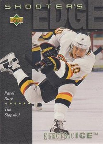 #227 Pavel Bure - Vancouver Canucks - 1994-95 Upper Deck Hockey - Electric Ice