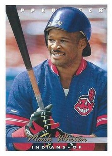 #227 Mark Whiten - Cleveland Indians - 1993 Upper Deck Baseball