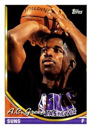 #227 A.C. Green - Phoenix Suns - 1993-94 Topps Basketball