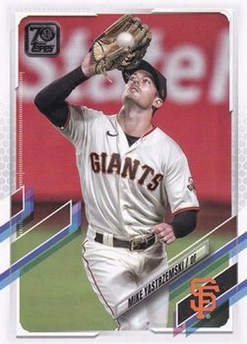 #227 Mike Yastrzemski - San Francisco Giants - 2021 Topps Baseball