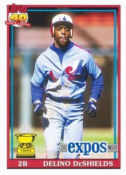 #228 Delino DeShields - Montreal Expos - 2013 Topps Archives Baseball