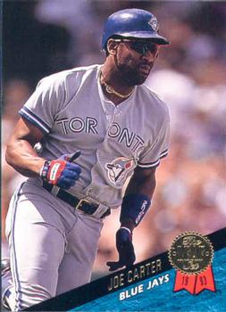 #228 Joe Carter - Toronto Blue Jays - 1993 Leaf Baseball