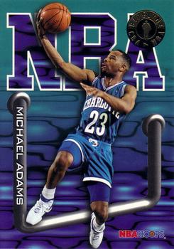 #228 Michael Adams / Darick Martin - Charlotte Hornets / Sioux Falls Skyforce - 1995-96 Hoops Basketball