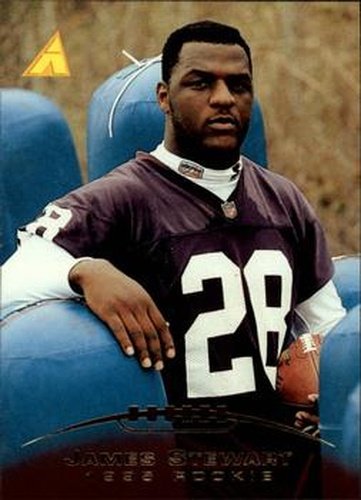 #228 James Stewart - Minnesota Vikings - 1995 Pinnacle Football