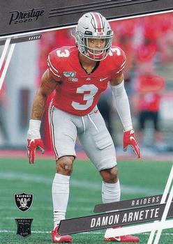 #228 Damon Arnette - Las Vegas Raiders - 2020 Panini Prestige Football