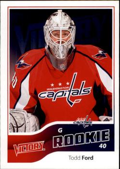 #228 Todd Ford - Washington Capitals - 2011-12 Upper Deck Victory Hockey