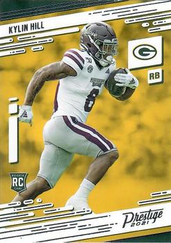 #228 Kylin Hill - Green Bay Packers - 2021 Panini Prestige Football