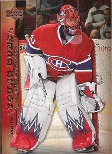 #228 Jaroslav Halak - Montreal Canadiens - 2007-08 Upper Deck Hockey