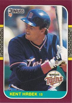 #228 Kent Hrbek - Minnesota Twins - 1987 Donruss Opening Day Baseball