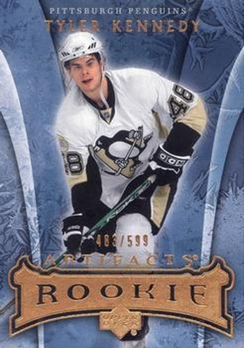 #228 Tyler Kennedy - Pittsburgh Penguins - 2007-08 Upper Deck Artifacts Hockey