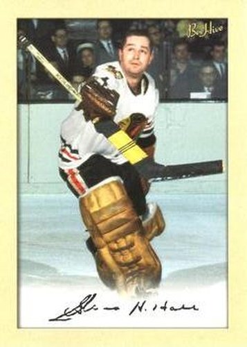 #228 Glenn Hall - Chicago Blackhawks - 2005-06 Upper Deck Beehive Hockey