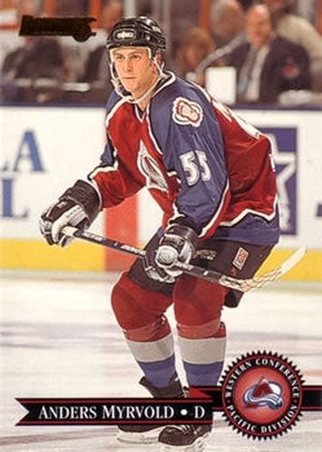 #228 Anders Myrvold - Colorado Avalanche - 1995-96 Donruss Hockey