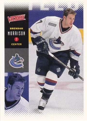 #228 Brendan Morrison - Vancouver Canucks - 2000-01 Upper Deck Victory Hockey
