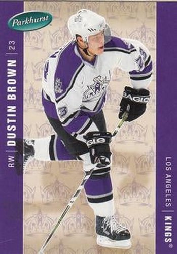 #228 Dustin Brown - Los Angeles Kings - 2005-06 Parkhurst Hockey