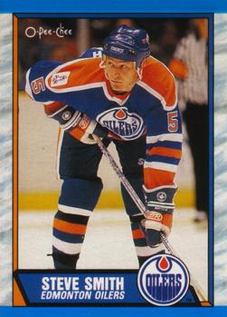 #228 Steve Smith - Edmonton Oilers - 1989-90 O-Pee-Chee Hockey