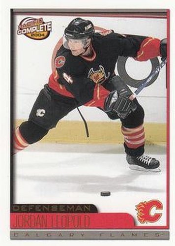 #228 Jordan Leopold - Calgary Flames - 2003-04 Pacific Complete Hockey