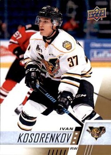 #228 Ivan Kosorenkov - Victoriaville Tigres - 2017-18 Upper Deck CHL Hockey