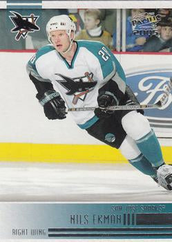 #228 Nils Ekman - San Jose Sharks - 2004-05 Pacific Hockey