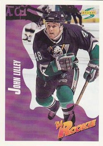 #228 John Lilley - Anaheim Mighty Ducks - 1994-95 Score Hockey