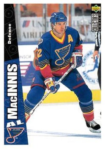 #228 Al MacInnis - St. Louis Blues - 1996-97 Collector's Choice Hockey