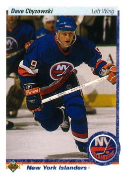 #228 Dave Chyzowski - New York Islanders - 1990-91 Upper Deck Hockey