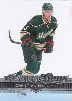 #228 Christian Folin - Minnesota Wild - 2014-15 Upper Deck Hockey