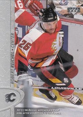 #228 Robert Reichel - Calgary Flames - 1996-97 Upper Deck Hockey