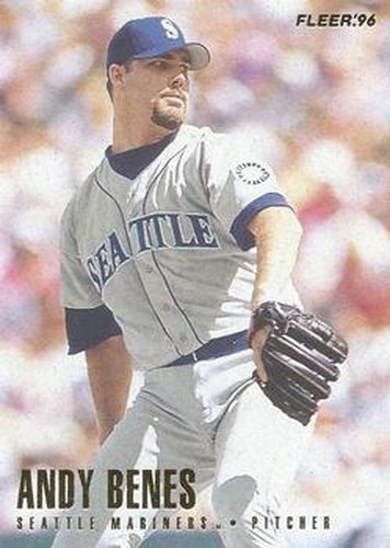 #228 Andy Benes - Seattle Mariners - 1996 Fleer Baseball