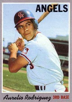 #228 Aurelio Rodriguez - California Angels - 1970 Topps Baseball