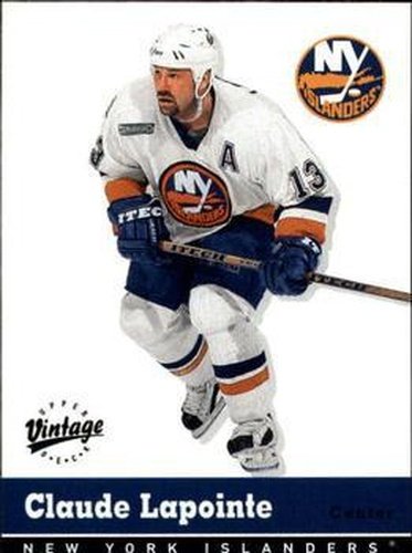 #228 Claude Lapointe - New York Islanders - 2000-01 Upper Deck Vintage Hockey