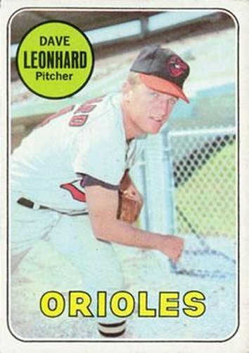 #228 Dave Leonhard - Baltimore Orioles - 1969 Topps Baseball