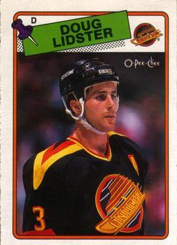 #228 Doug Lidster - Vancouver Canucks - 1988-89 O-Pee-Chee Hockey