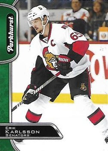#228 Erik Karlsson - Ottawa Senators - 2016-17 Parkhurst Hockey