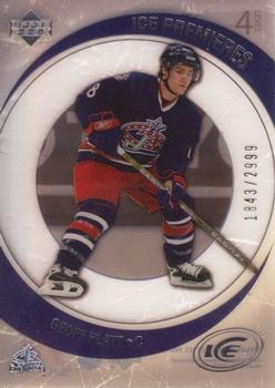 #228 Geoff Platt - Columbus Blue Jackets - 2005-06 Upper Deck Ice Hockey