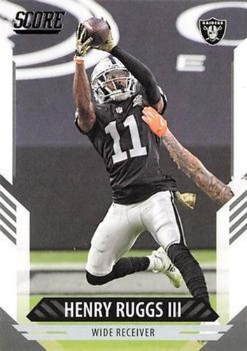 #228 Henry Ruggs III - Las Vegas Raiders - 2021 Score Football