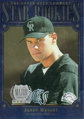 #228 Jamey Wright - Colorado Rockies - 1997 Upper Deck Baseball