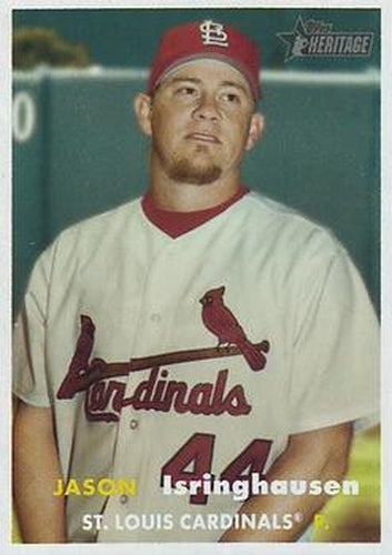 #228 Jason Isringhausen - St. Louis Cardinals - 2006 Topps Heritage Baseball