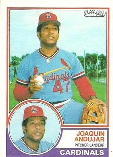 #228 Joaquin Andujar - St. Louis Cardinals - 1983 O-Pee-Chee Baseball
