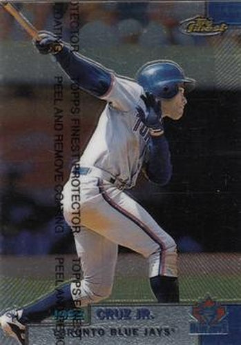 #228 Jose Cruz Jr. - Toronto Blue Jays - 1999 Finest Baseball
