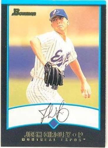 #228 Josh Girdley - Montreal Expos - 2001 Bowman Baseball